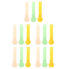 15Pcs Cat Treat Feeding Spoon Squeeze Tube PP Portable Assorted Color