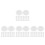 200Pcs Anti Slip PVC Snowboard Accessory Grip Enhancer Mat 1