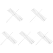 50St Stevige Witte Plastic Slide Binders Voor School En Kantoor