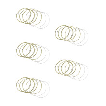 30Pcs Acoustic Guitar Strings Set Rust-Resistant Copper Alloy Assorted