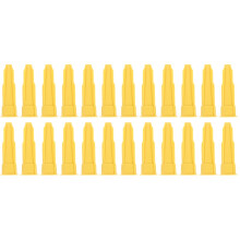48Pcs Yellow Caulk Saver Caps Plastic Tube Sealing Covers for Home