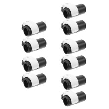 10Pcs White Plastic Cane External Fastener Durable Trekking Pole Lock