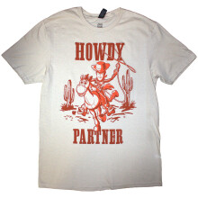 (L, Natural) Toy Story Woody Howdy Partner T Shirt