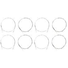 8Pièces Kit Cordes Erhu Métalliques Pratiques Couleurs Variées Durable