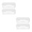 4Pcs Transparent Bread Storage Box Airtight Loaf Holder for Kitchen 1