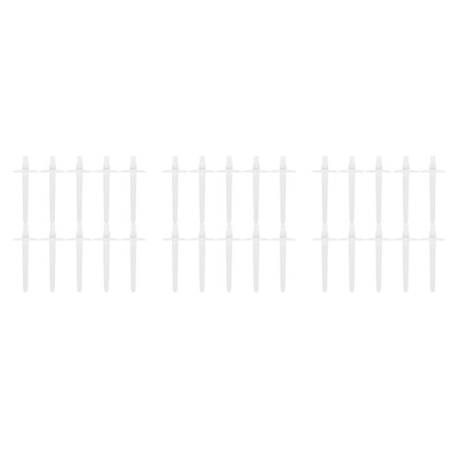 30Pcs Durable ABS Spool Holder Set for Household Sewing Machines White