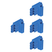 16Pcs Plastic Piano Tuner Plugs Blue for DIY Tuning and Repair