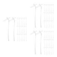 150St Kunststof Schuimspray Tube Set Wit Voor Snelle Kieren Afdichting
