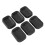 6pk Non-Slip Rubber Caster Cups 11