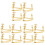 12Pièces Accordeurs Violon Métal Installation Simple Et Rapide 1