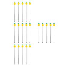 20Pcs Golden Metal Stir Stirrers Coffee Cocktail Mixing Sticks Bar Use