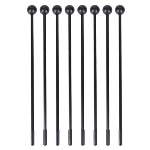 2Pcs Handheld Black Kids Drum Stick Drum Hammer Teaching Aid Gift