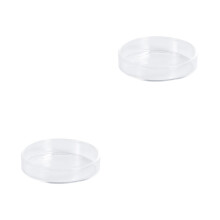 2St Duurzame Glazen Garnalenvoeding Schalen Met Transparant Design