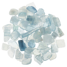 1Bag Blue Crushed Crystal Rocks for Vases, Plants, and Aquarium Decor