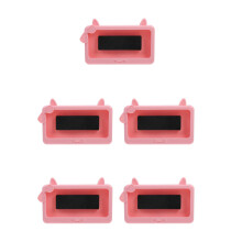 5Pièces Support Téléphone Mural Rose Perçage Résistant
