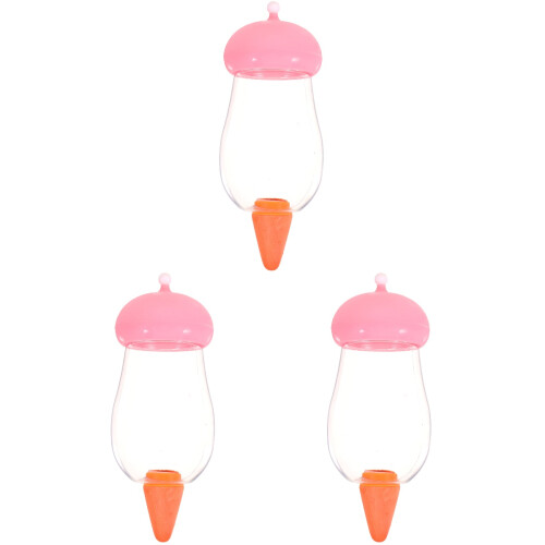 3Pièces Systèmes D’arrosage Automatiques Rose Pour Plantes Fleurs