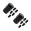 12Pcs Alto Saxophone End Cap Rubber Plug Durable Dustproof Black 1
