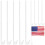 10 Pcs Mount Flagpole Stand Holder Car Window Poles 1