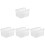 4Pcs Acrylic Tea Bag Holder Sugar Packet Organizer for Kitchen 1