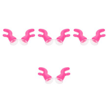 8Pcs Pink Plastic Motorcycle Deer Horns Suction Cup Accessories