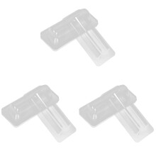 30Pcs Clear Plastic Lip Balm Pouches PVC Portable Money Holders