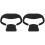 2Sets Universal Vr Face Cushion PU Sponge Ergonomic Black Pad 1