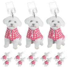 Decorative Dog Charm Dust Plug, Resin, , 15pcs