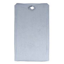 2Pcs Waterproof Grey Fitted Beauty Bed Sheets with Face Hole