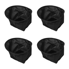 4Pcs Waterproof Black Oxford Stage Light Rain Cover for Outdoor Use