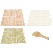 1Set Bamboo Sushi Rolling Mat with Sushi Roll Maker Home Use