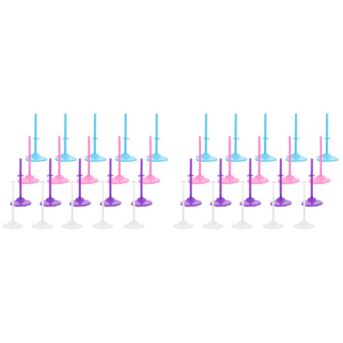 40Pièces Socle Réglable En ABS Pour Rangement Sûr