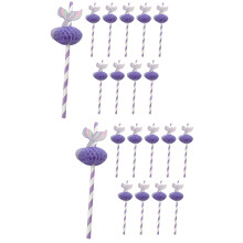 100Pcs Mermaid Paper Violet for Party Decor