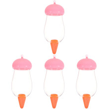 4Pcs Pink Self Watering Spikes Ceramic Plant Water Tool for Indoors
