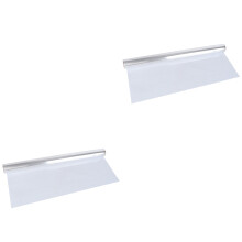 2Rouleaux Film Cellophane Transparent Pour Fleurs Durable