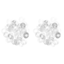 200Pcs Clear Drawer Bumpers Glass Table Spacers Non-Damaging Pads