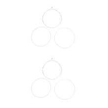 2 Count Nylon Guitar Strings Acoustic Balalaika Musical Instruments