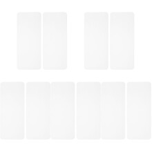 10Pcs Transparent Silicone Keyboard Sleeve Dustproof Cover for Laptops