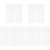 10Pcs Transparent Silicone Keyboard Sleeve Dustproof Cover for Laptops 1
