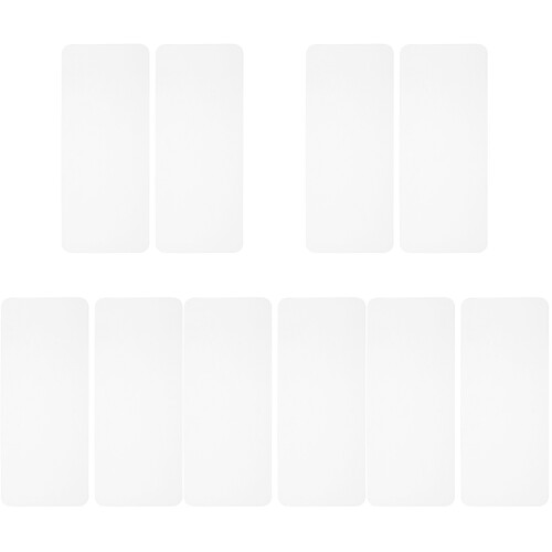 10Pcs Transparent Silicone Keyboard Sleeve Dustproof Cover for Laptops