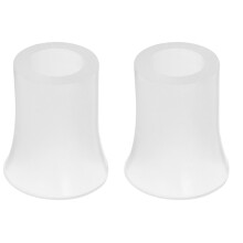 2Pcs Multipurpose White Silicone Rings for Ice Cream Maker Accessories