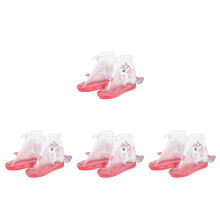 4Pairs Multi Color Rain Boot Covers Durable Waterproof Shoes Protector