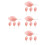 16Pcs Eyelash Blower Dryer Pink for Fast Drying False Eyelash Glue 1