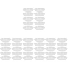 Pots 40 Pcs Plastic Trays For Plants Flower Household Flowerpot