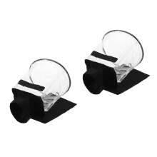 2Pcs Easy Install Waterproof Moving Head Light Cover for Outdoor Use