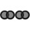 4Pcs Black Car Speaker Grill Covers Plastic Subwoofer Mesh Guards 1