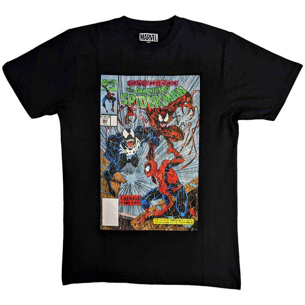 Marvel (S, Black) Venom And Carnage T Shirt
