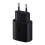 Chargeur USB-C 25 W à charge rapide adaptative, adaptateur mural compact noir 2