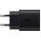 Chargeur USB-C 25 W à charge rapide adaptative, adaptateur mural compact noir 3