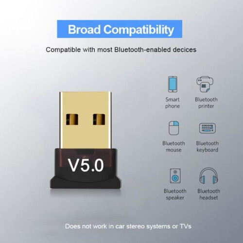 Adaptateur audio sans fil Bluetooth 5.0 USB pour ordinateur et ordinateur portable 1