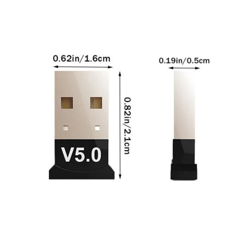 Adaptateur audio sans fil Bluetooth 5.0 USB pour ordinateur et ordinateur portable 2